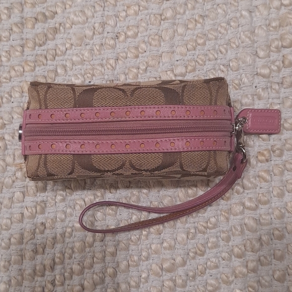 Coach Monogram Wristlet - Picture 2 of 6
